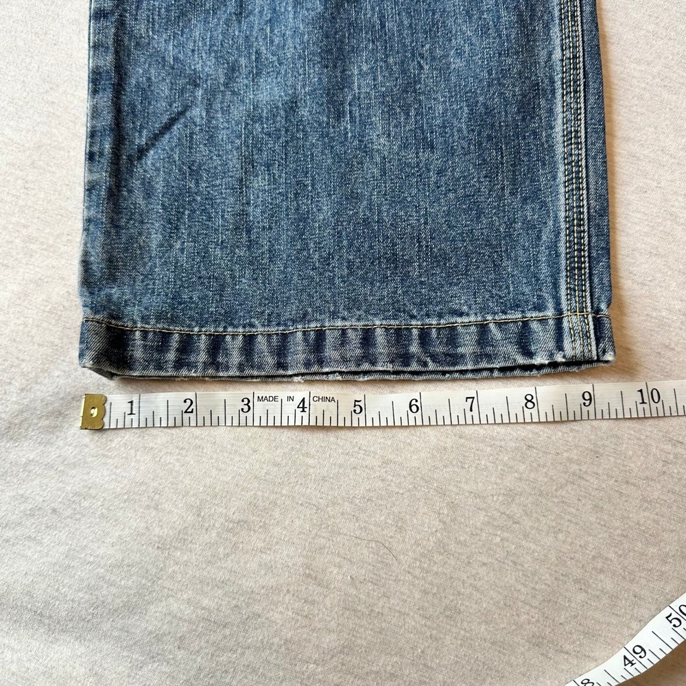 Carters Watch the Wear Mens‎ 18H Blue Denim Carpenter Jeans Wide Leg Workwear - Picture 2 of 7